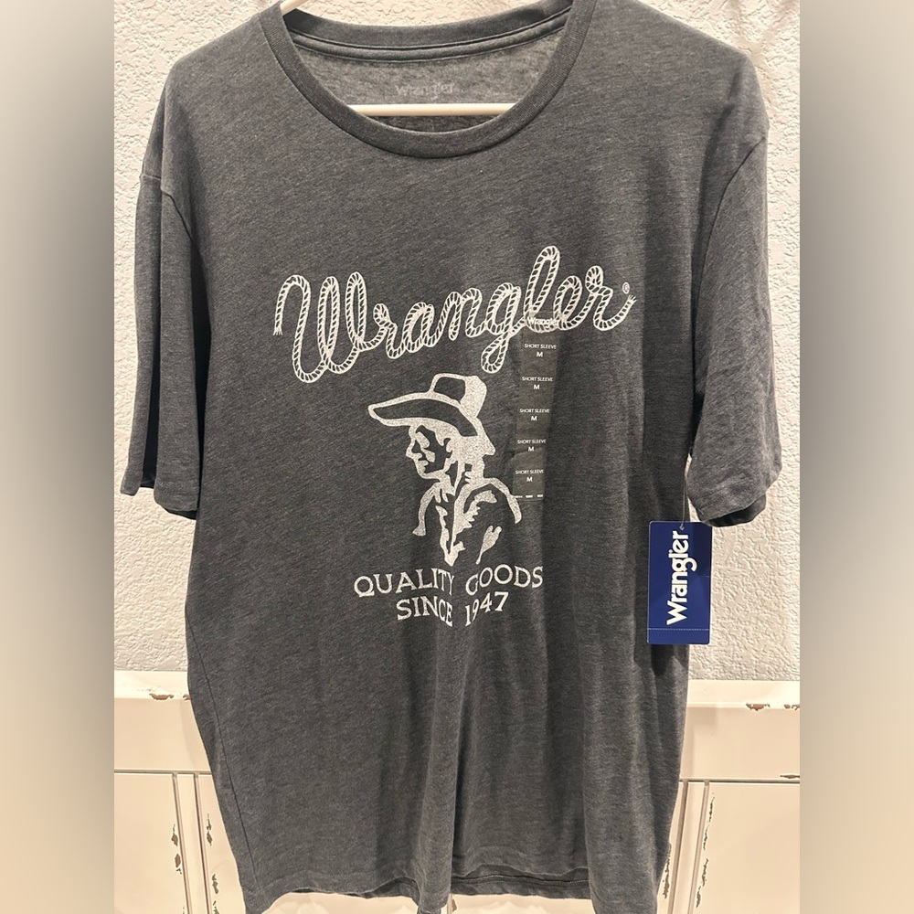 Wrangler White Tee